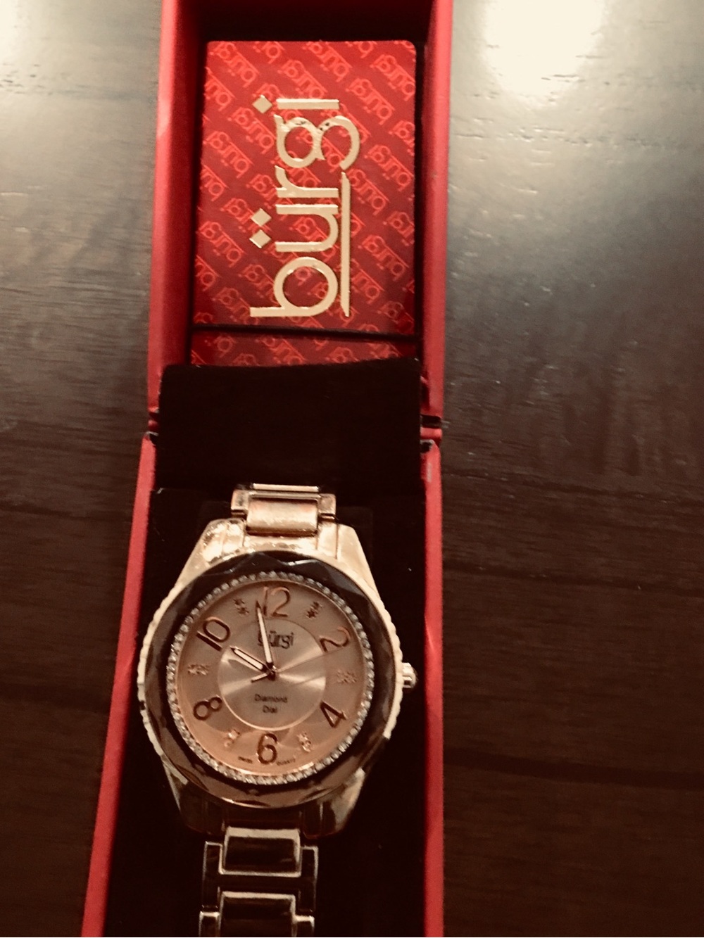 Women's Gold-Tone Crystal Accent Watch - Unbranded